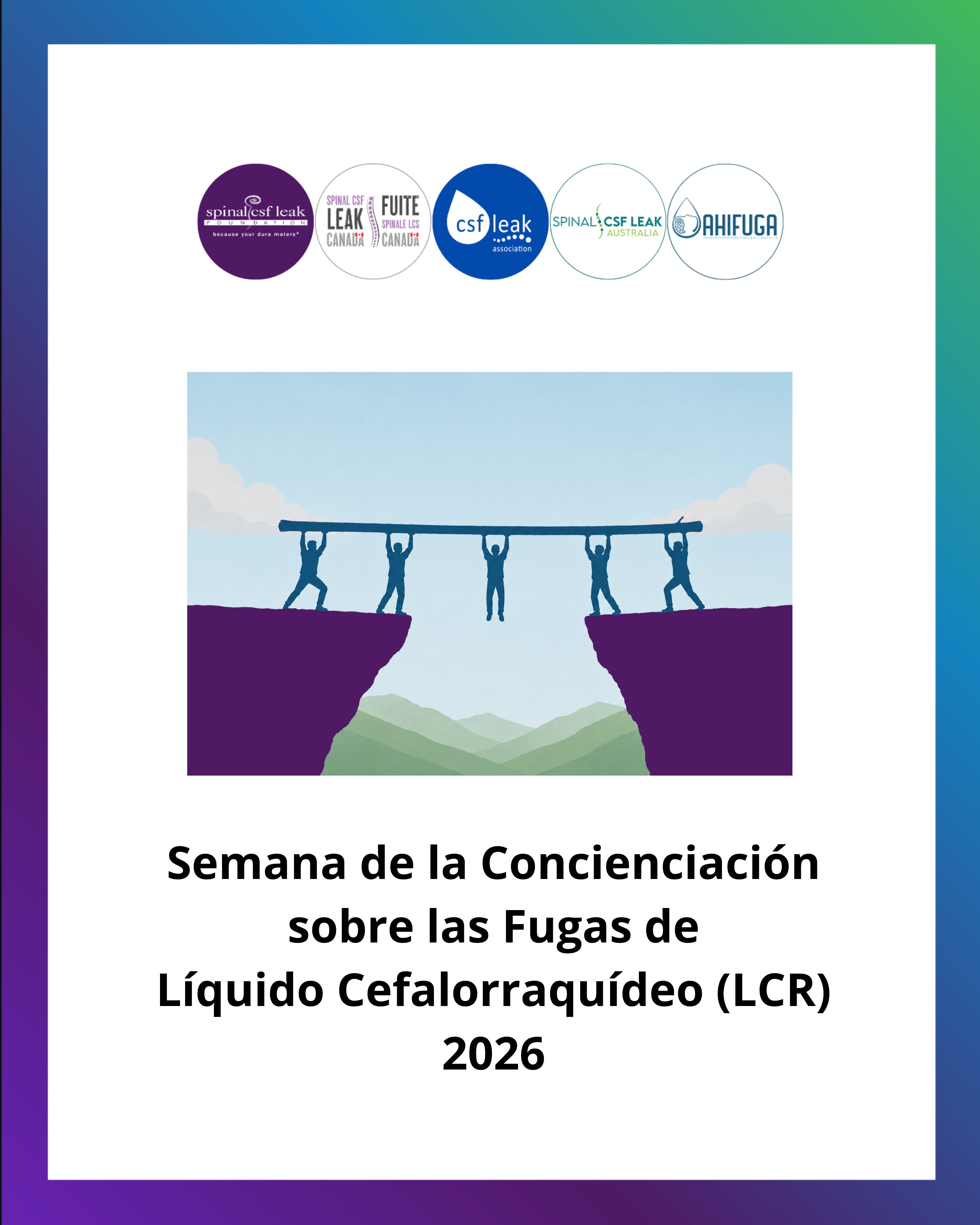 AHIFUGA se suma por primera vez a la Semana Internacional de Concienciación sobre las Fugas de Líquido Cefalorraquídeo